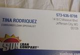best payday loans near me at Sun Loan Company, Missouri